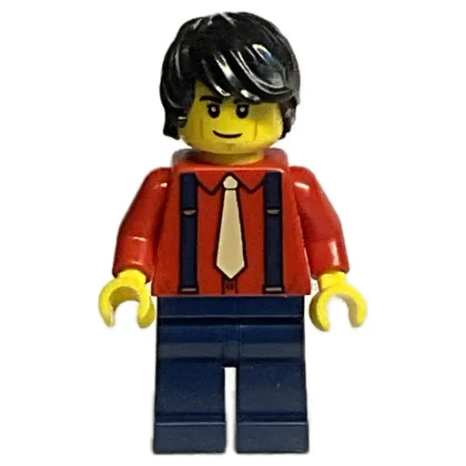 LEGO minifig Red Torso (fig-013647)