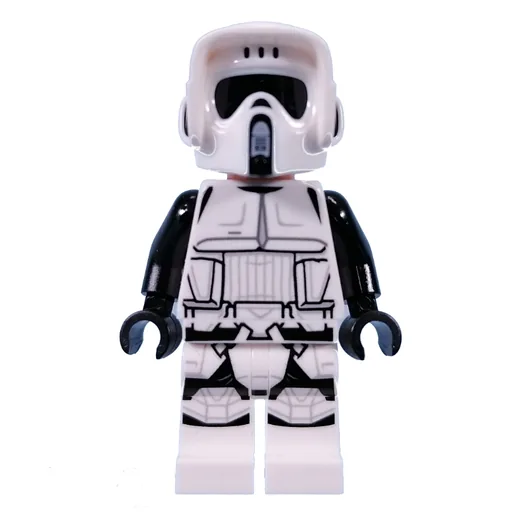 Scout Trooper (Light Nougat Head, Black Arms)