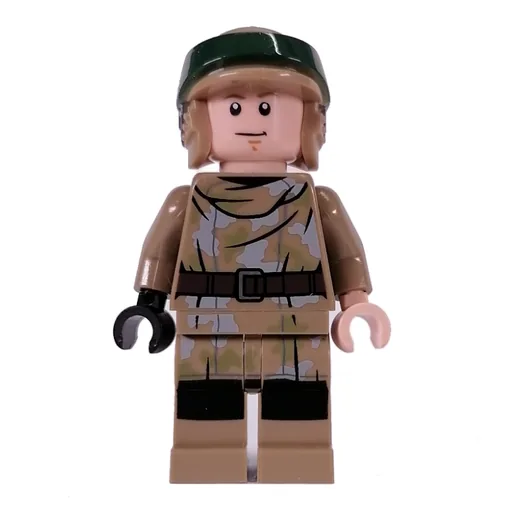 Luke Skywalker (Dark Tan Endor Outfit, Helmet)