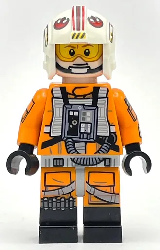 Luke Skywalker (Orange Rebel Pilot Outfit, Arm Print)