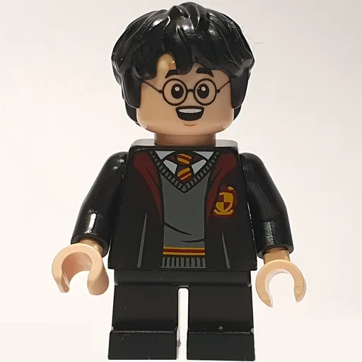 Harry Potter (Gryffindor Robes Open, Short Legs (28621 Head))