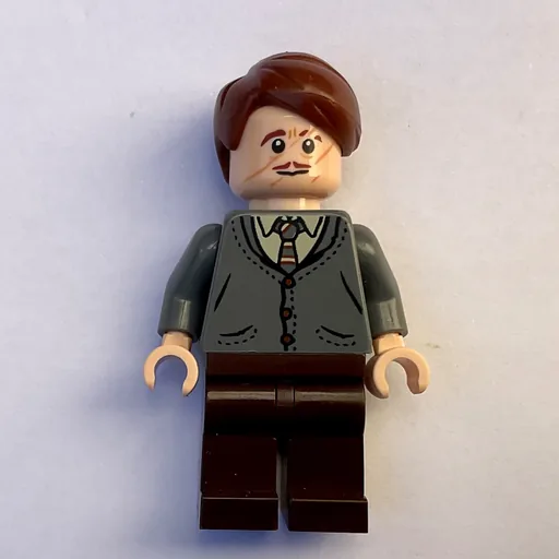 Remus Lupin (Dark Bluish Gray Jacket Buttoned)