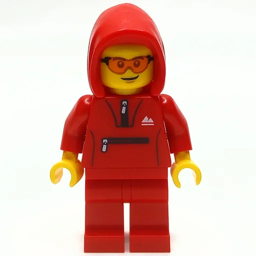 Man (Red Tracksuit with Hood)