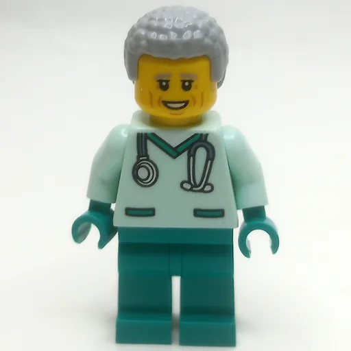 LEGO minifig Vet (fig-013940)