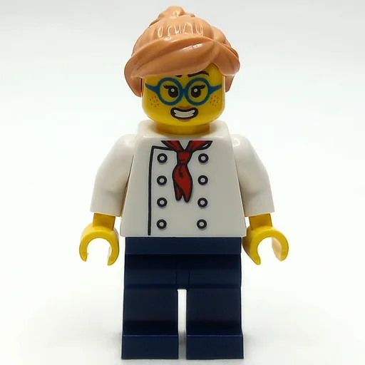 LEGO minifig Pizza Chef (fig-013947)