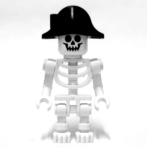 Skeleton (Standard Face, Bicorne Hat, One Leg)