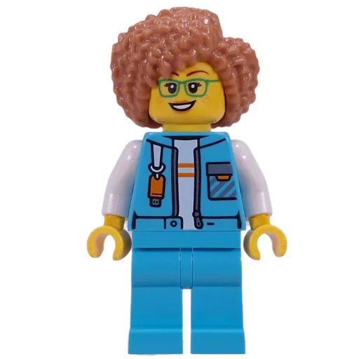 Arctic Explorer (Medium Azure Suit, Medium Nougat Hair)