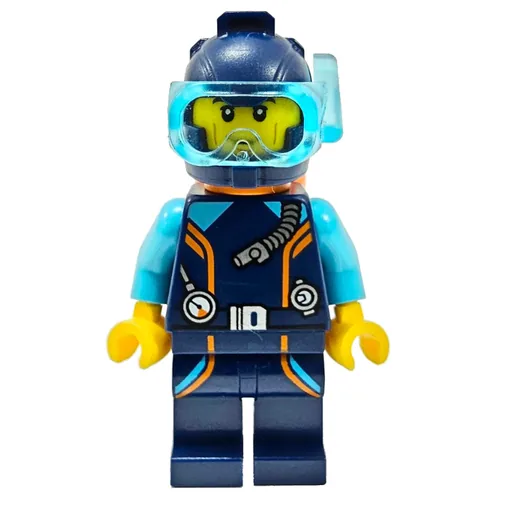 LEGO minifig Ocean Explorer Diver (fig-013972)