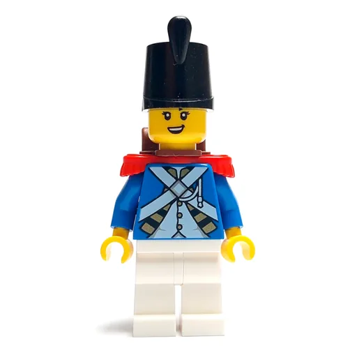 Soldier (Bluecoat) (Backpack, Red Epaulette, Female)