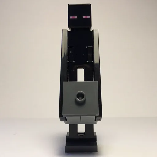 Enderman (Dark Bluish Gray Box, Foot Plate)