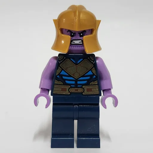 Thanos (Dark Blue and Gold Outfit, Gold Helmet)