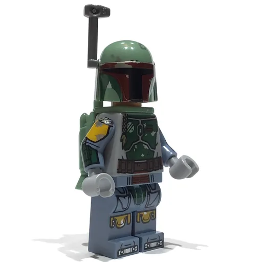 Boba Fett (Helmet, Jetpack Neckwear, Printed Arms, Nougat Head)