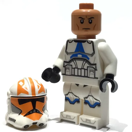 Clone Trooper (332nd Company, Orange Markings, Visor Holes)