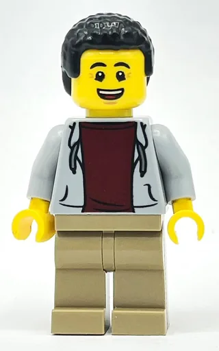 LEGO minifig Light Bluish Grey Torso (fig-014235)