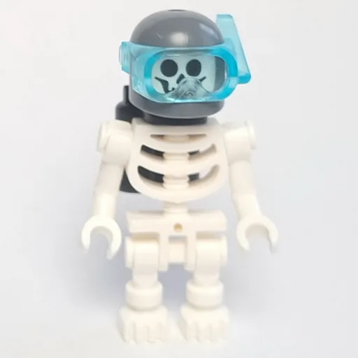 Skeleton (Standard Face, Dive Helmet and Airtanks, 78132 Torso)