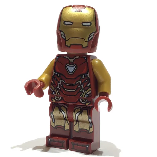 Iron Man Mark 85 Armor (Pearl Gold Arms, Angular Helmet)