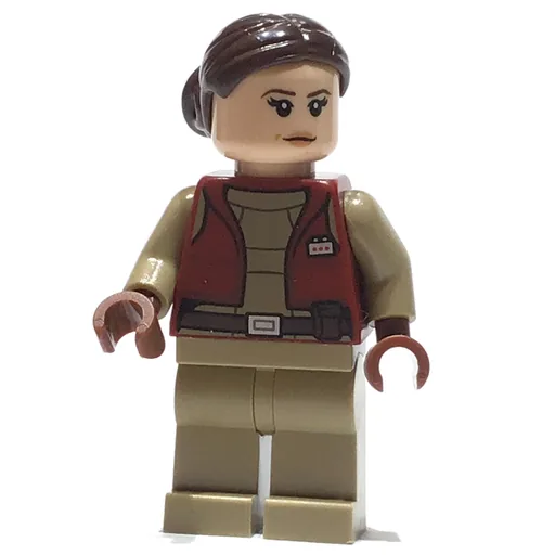Padme Amidala / Naberrie (Dark Red Senator Outfit, Bun Hair)