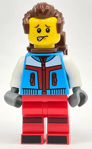 LEGO minifig Skier (fig-014387)
