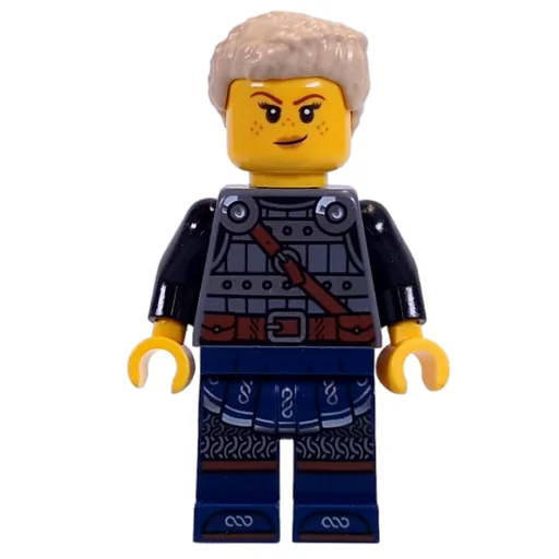 Viking (Armor, Dark Blue Legs, Tan Hair)