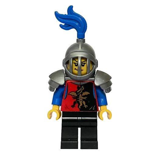 Knight (Dragon Knights) (Reissue, Black Legs, Shoulder Gaurds)