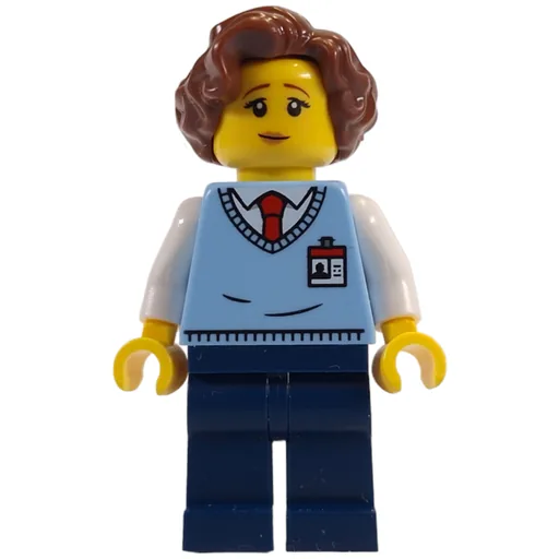 Museum Employee (Reddish Brown Hair)