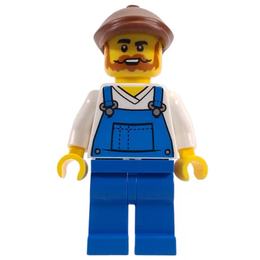 Window Cleaner (Blue Overall, Reddish Brown Cap)