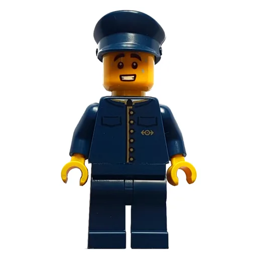 LEGO minifig Porter (fig-014478)