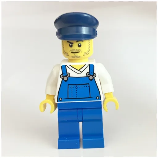 LEGO minifig Train Driver (fig-014481)