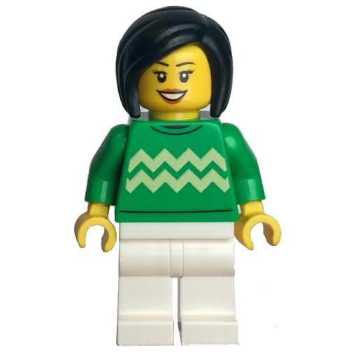 LEGO minifig Bright Green Torso (fig-014496)