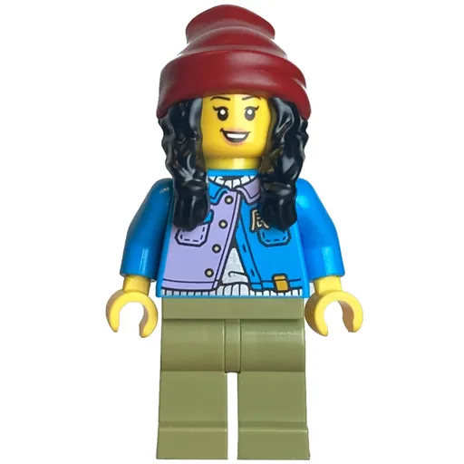 LEGO minifig Dark Azure Torso (fig-014502)