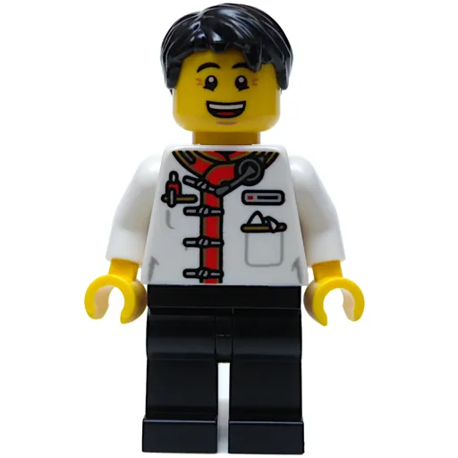 LEGO minifig Waiter (fig-014503)