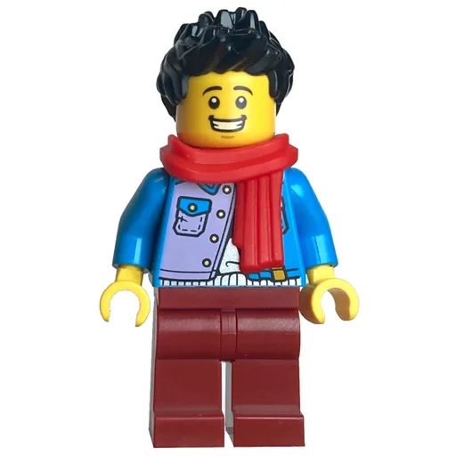 LEGO minifig Dark Azure Torso (fig-014506)