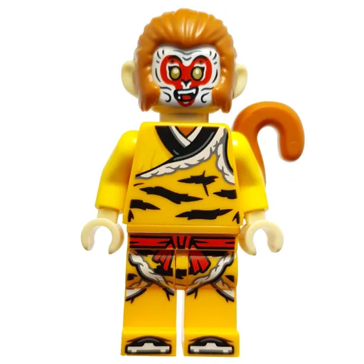 Monkey King (Red and White Facepaint)