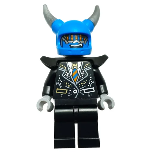 Silver Horn Demon (Helmet)