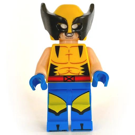 Wolverine (Mask, Yellow X-Men Suit, Plain Arms)