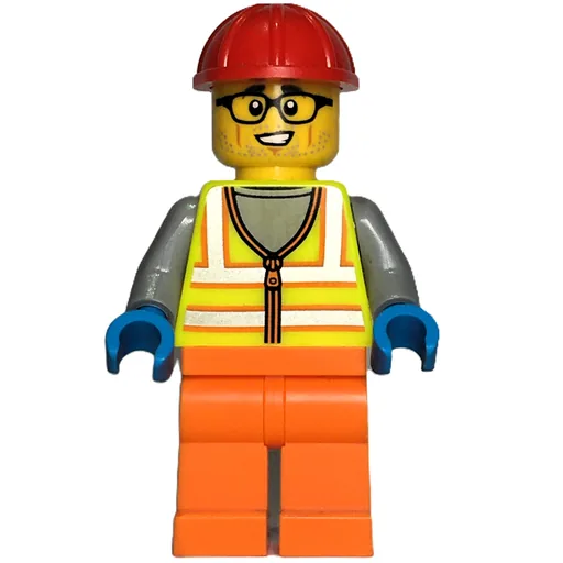 LEGO minifig Construction Worker (fig-014630)