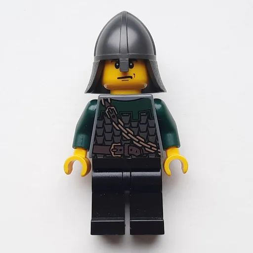 Dragon Knight (Dark Green, Helmet, Stern (Pearl Titanium))