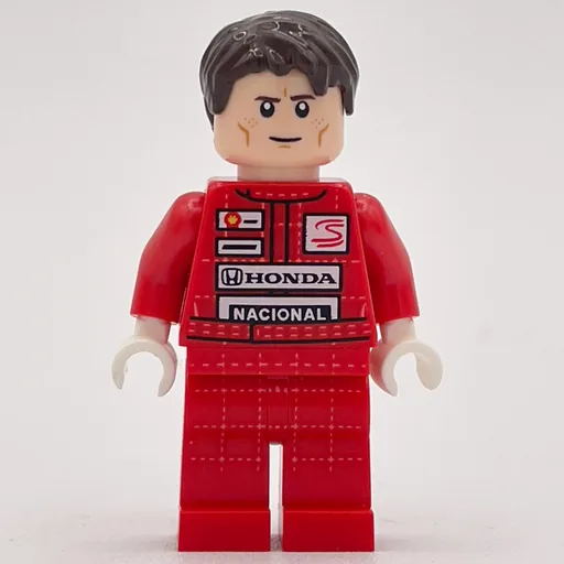 LEGO minifig Ayrton Senna (fig-014772)