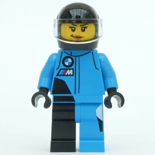 Race Driver (Dark Azure Racing Suit, Black Helmet)