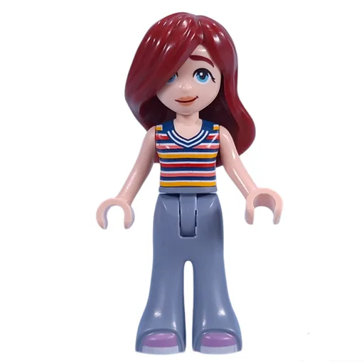 Paisley (Striped Top, Sand Blue Legs)