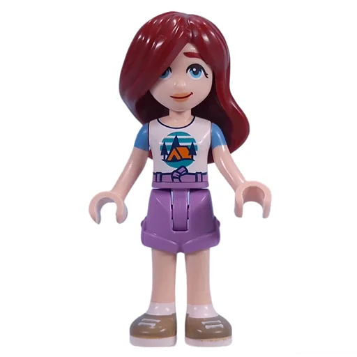 Paisley (Adventure Camp, Medium Lavender Shorts)