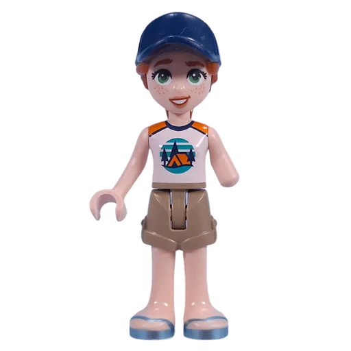 Autumn (Adventure Camp, Dark Tan Shorts, Dark Blue Cap)