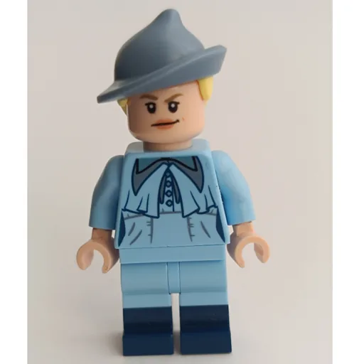 Fleur Delacour (Bright Light Blue Outfit, Sand Blue Hat)