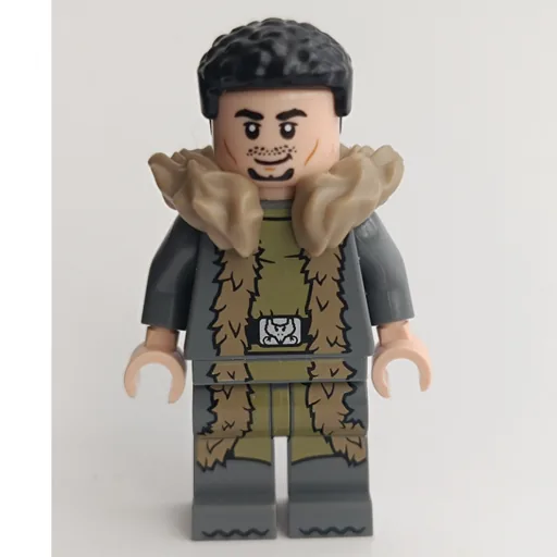 Viktor Krum (Dark Bluish Gray Outfit, Hair)