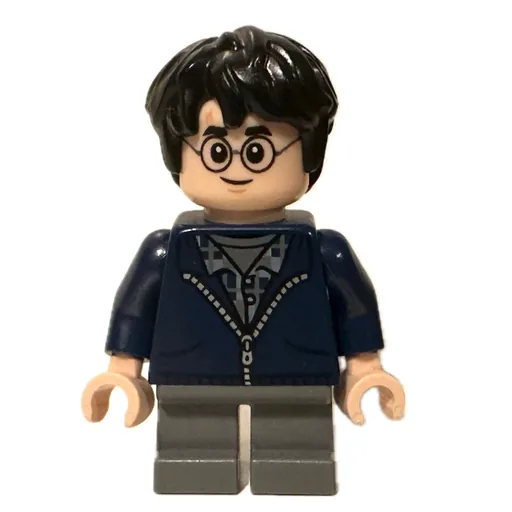 Harry Potter (Dark Blue Jacket with Zipper, Short Legs)