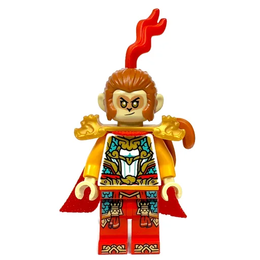Monkey King (White Armor, Red Split Cape)