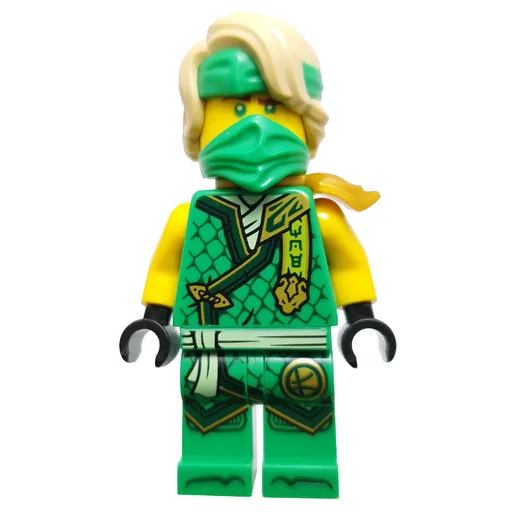Lloyd (Bright Green Robes, Hair, Shoulder Guard)