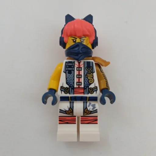 Sora (Dark Blue Bandana and Cat Ears Headphones, Shoulder Armor)