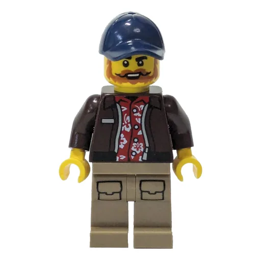 Captain Nautilus (Dark Brown Jacket, Dark Tan Legs, Dark Blue Cap)