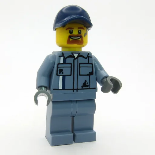 LEGO minifig Mechanic (fig-015204)